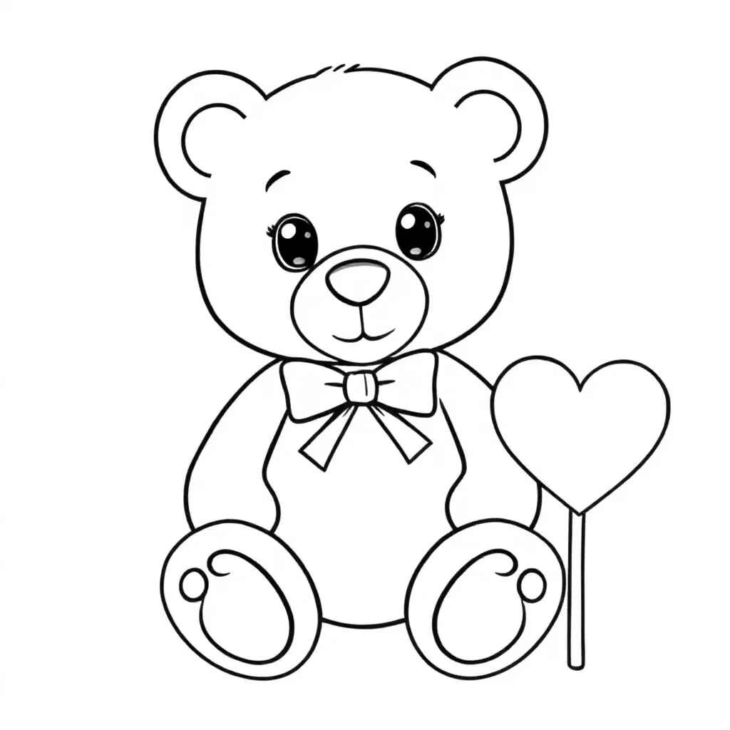 Meiden Dingen coloring page for children