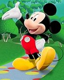 Mickey coloring page for children