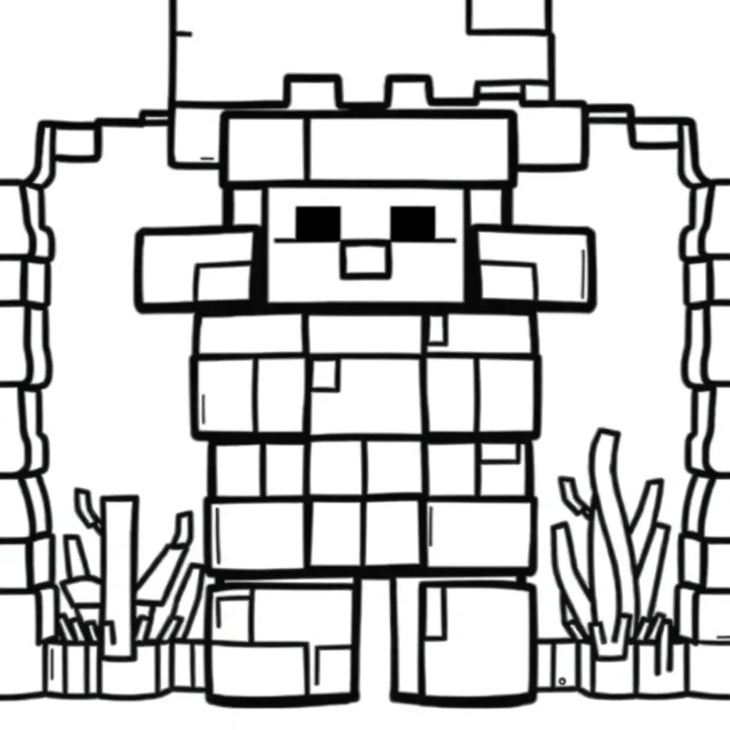 Plantilla para colorear para niños