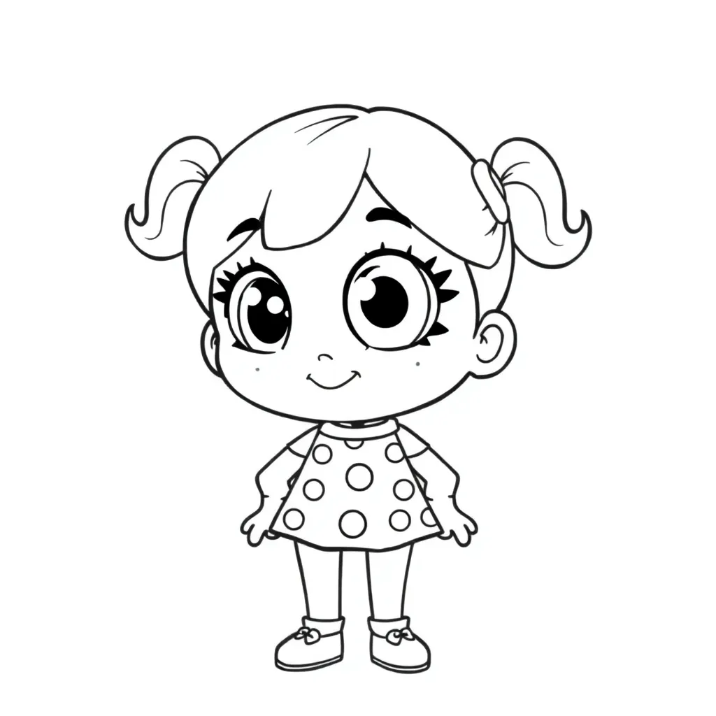 Plantilla para colorear para niños