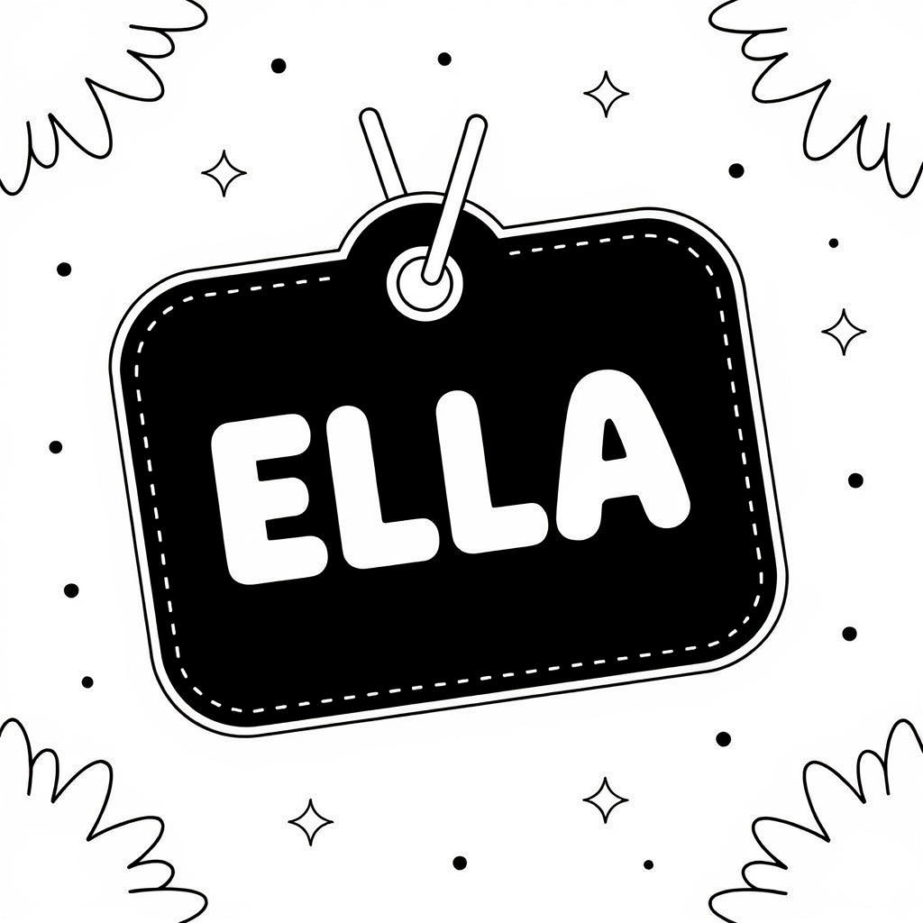 naam coloring page for children