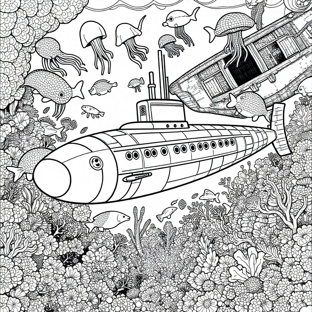 Childrens coloring page