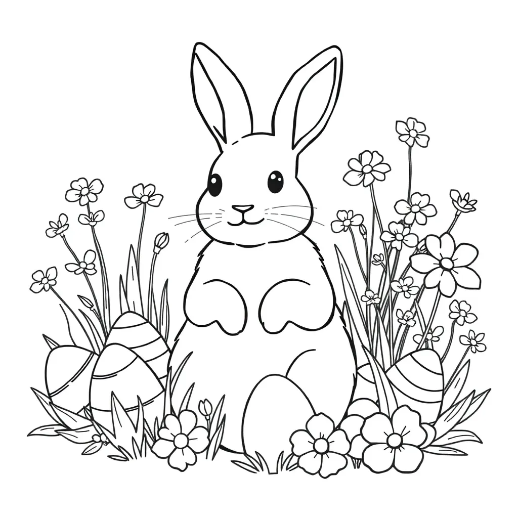 Palmpasen Traditie Paastak Kinderen Lente coloring page for children