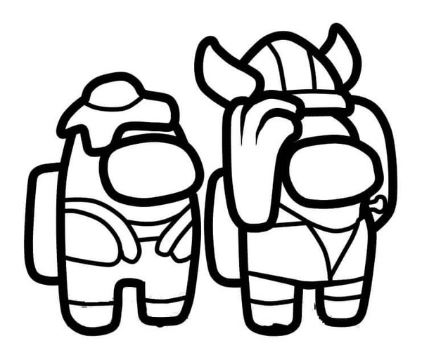 Parmi Nous Viking coloring page for children