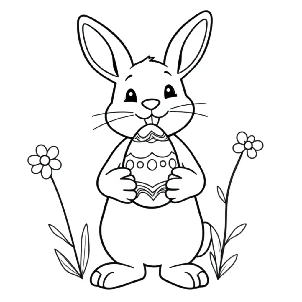 pasen coloring page for children
