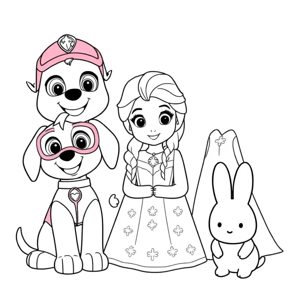 Childrens coloring page
