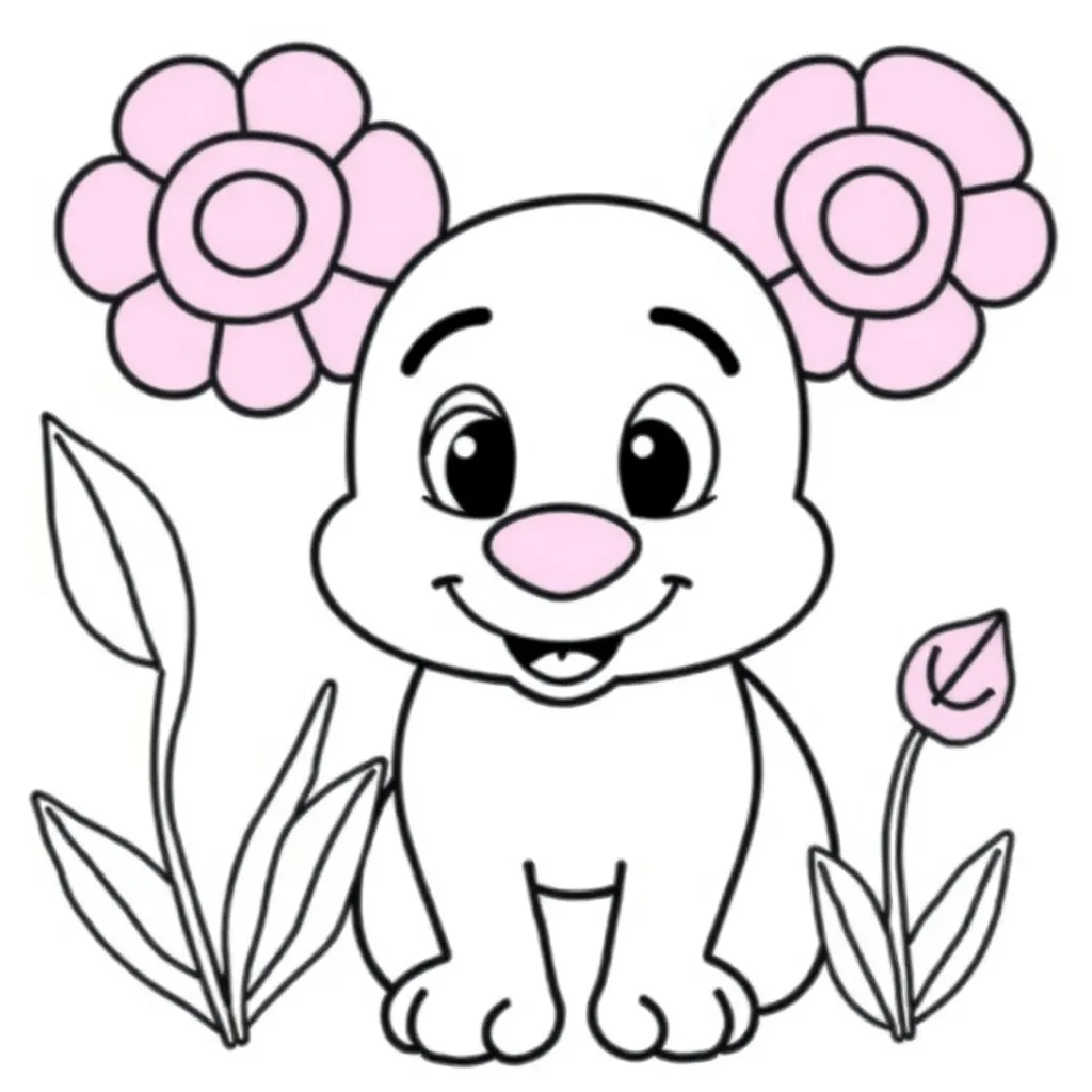 Peuters Creatief Tekenen Educatief Vrolijk coloring page for children