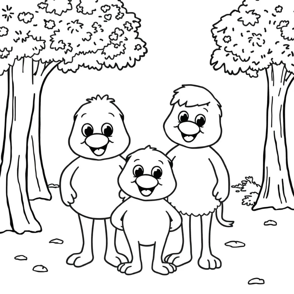 Peuters Creatief Tekenen Educatief Vrolijk coloring page for children