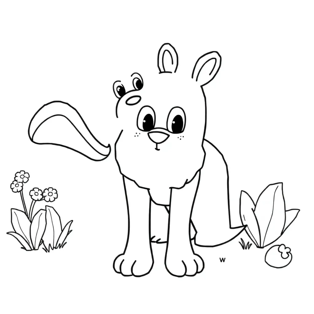 Peuters Tekenen Creatief Educatief Vrolijk coloring page for children