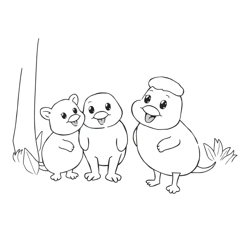 Peuters Tekenen Creatief Educatief Vrolijk coloring page for children