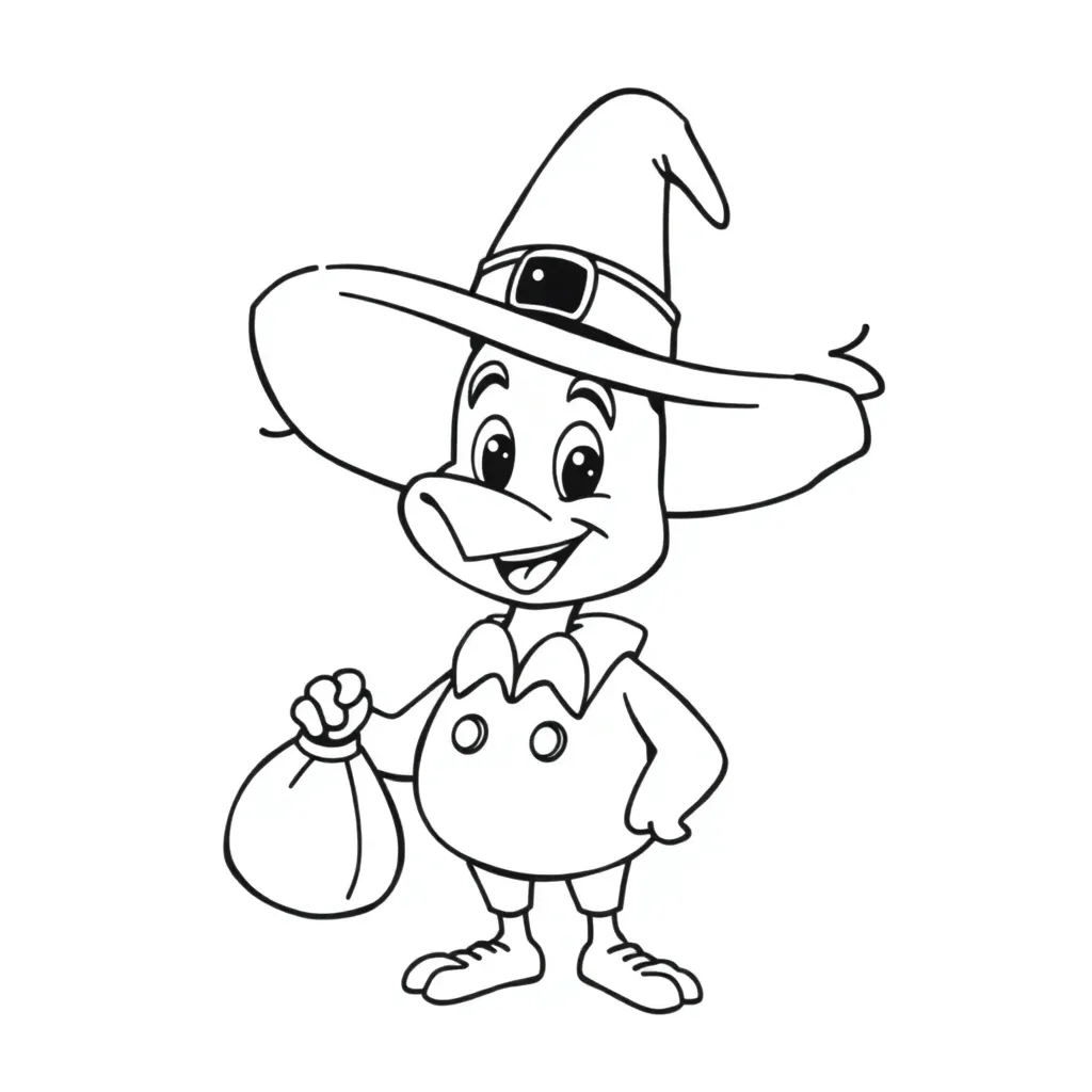 Piet Deugniet coloring page for children