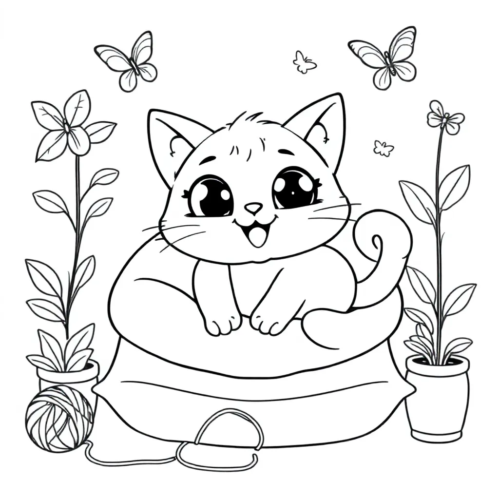 Feuille de coloriage pour enfants