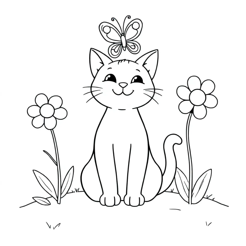 poes coloring page for children