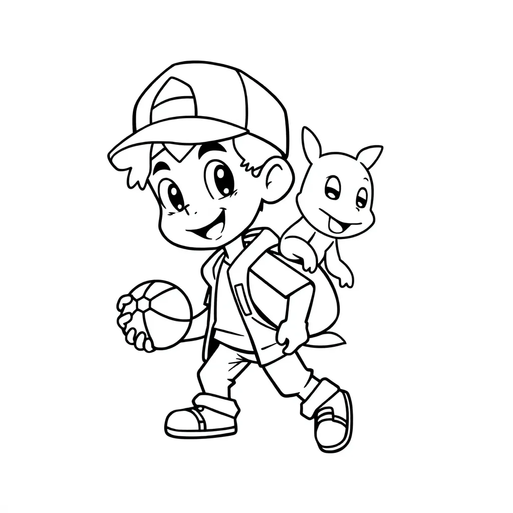 Pokemon Kleurplaten Kleurplaat coloring page for children