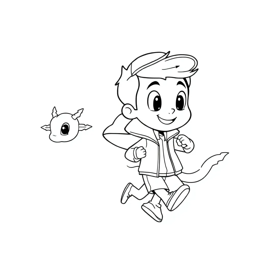 Plantilla para colorear para niños