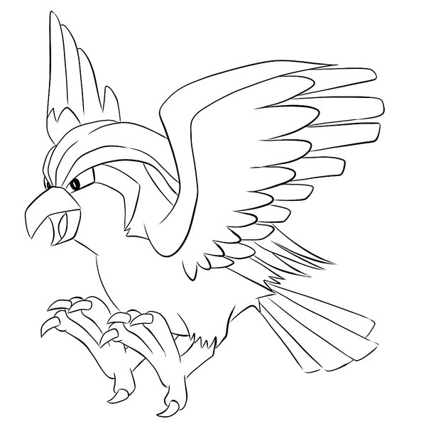 Pokémon Zwergspitz coloring page for children