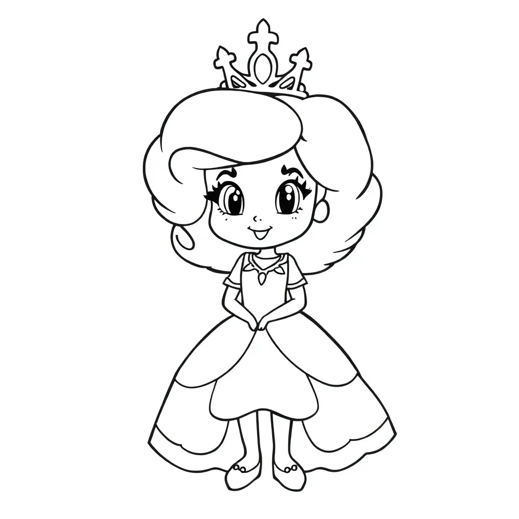 Prinses Fantasy Kasteel Sprookjes Magisch coloring page for children