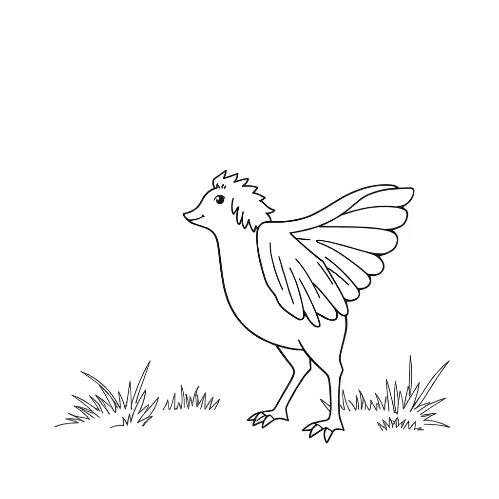 Plantilla para colorear para niños