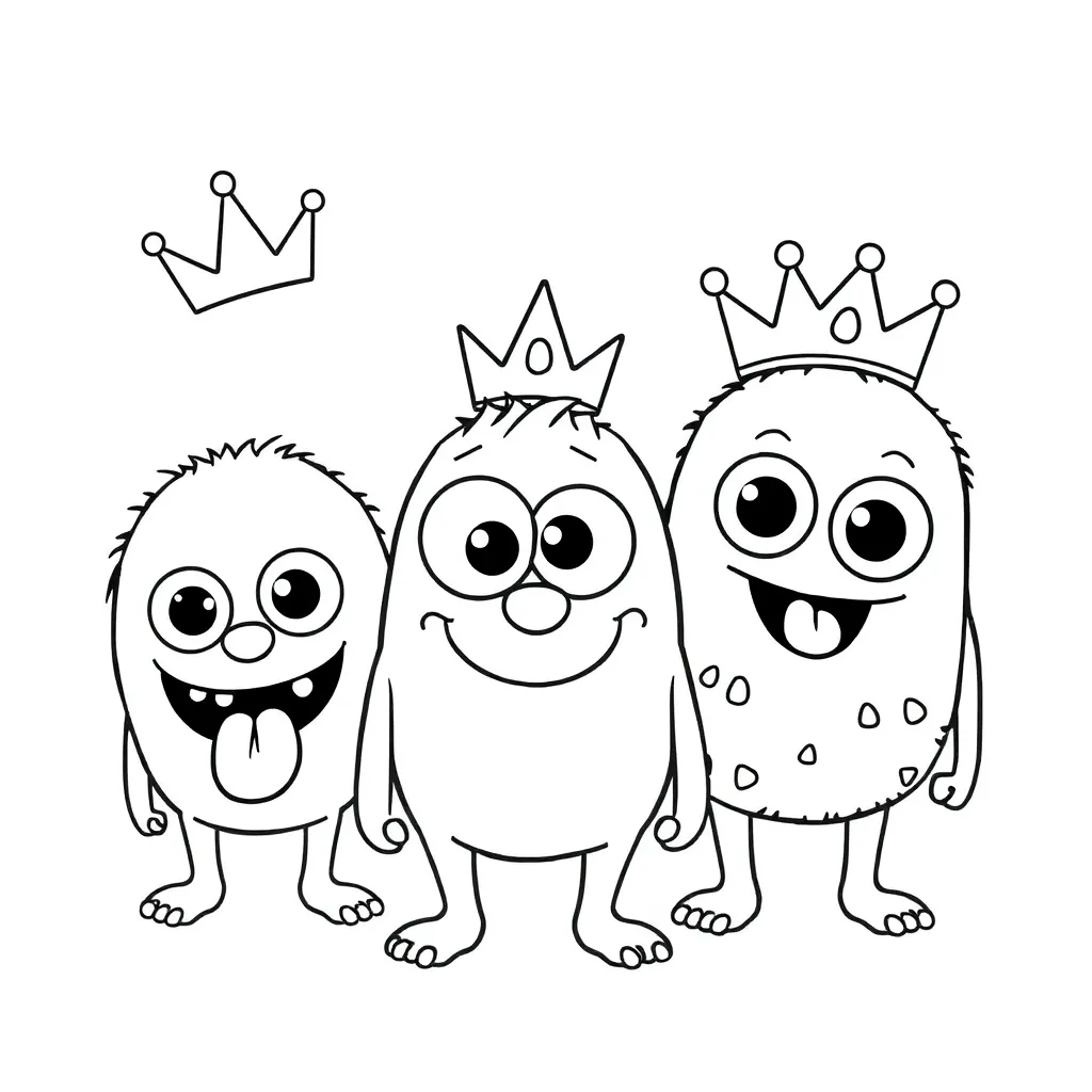 Plantilla para colorear para niños