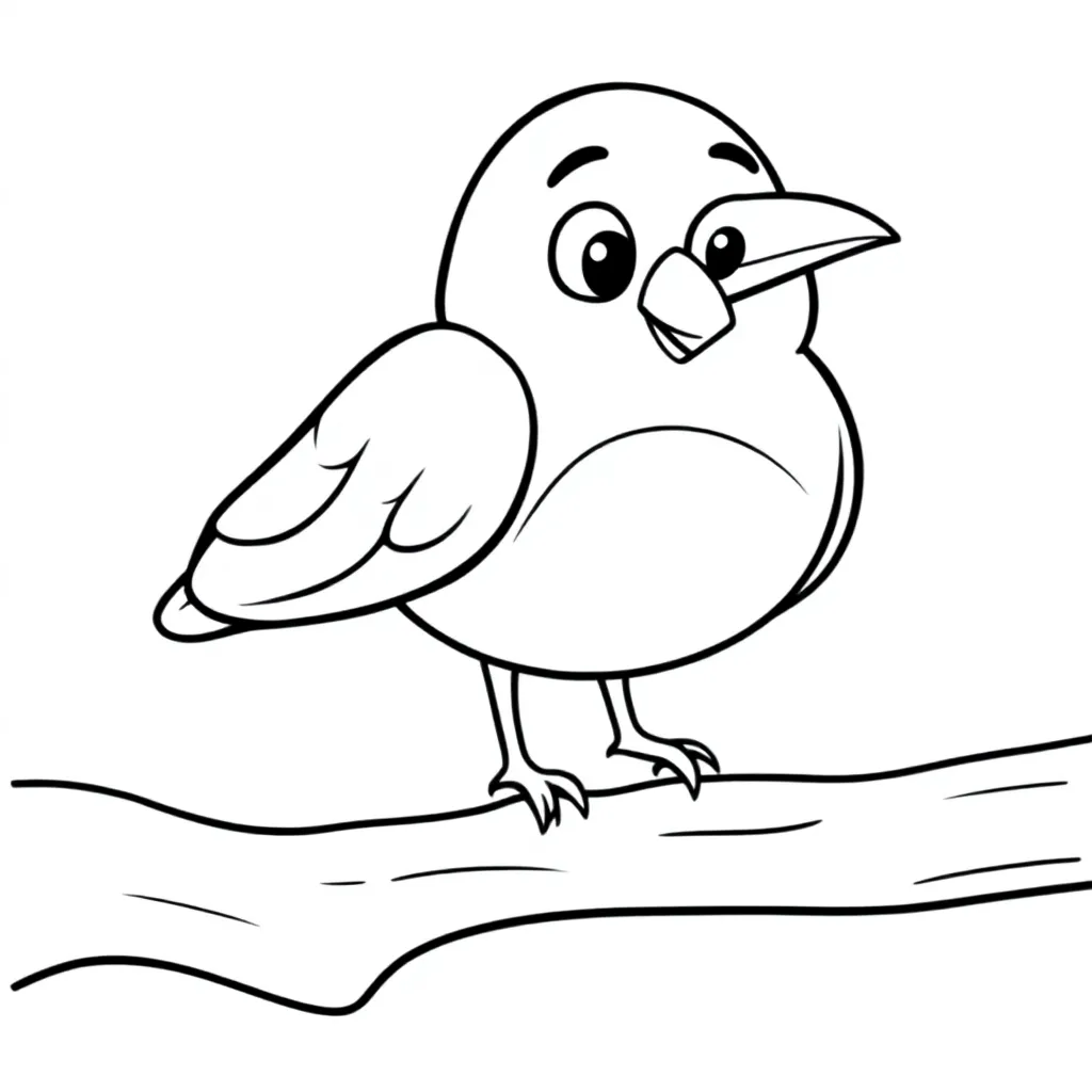 rayen kleurplaat voor kinderen