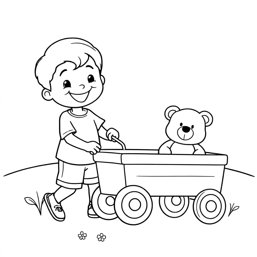 Rolbox coloring page for children