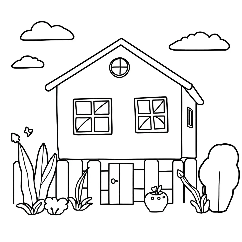 School Leren Educatief Creatief Tekenen coloring page for children