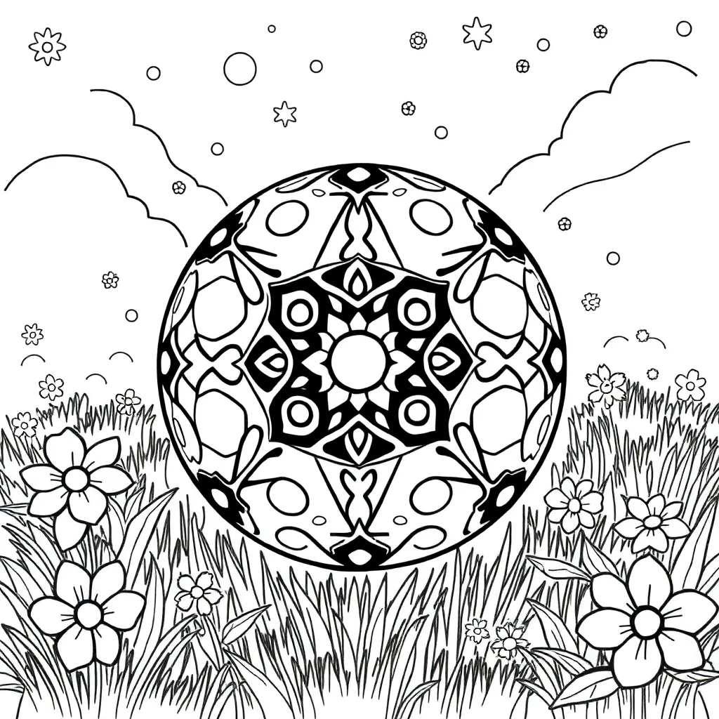 Sfeervolle Kerstbal Disney Prinsessen Feestdagen Sprookjes Seizoenen coloring page for children