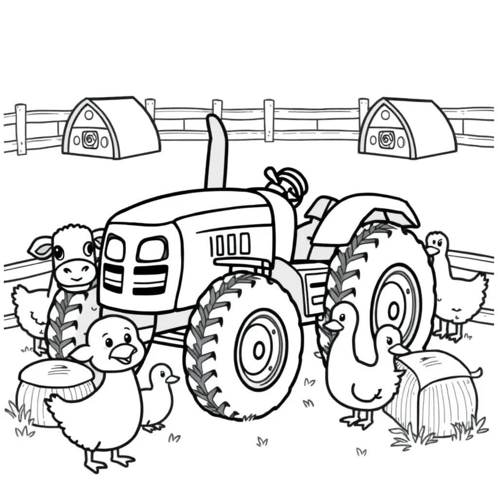 Shaun Het Schaap Kleurplaten coloring page for children