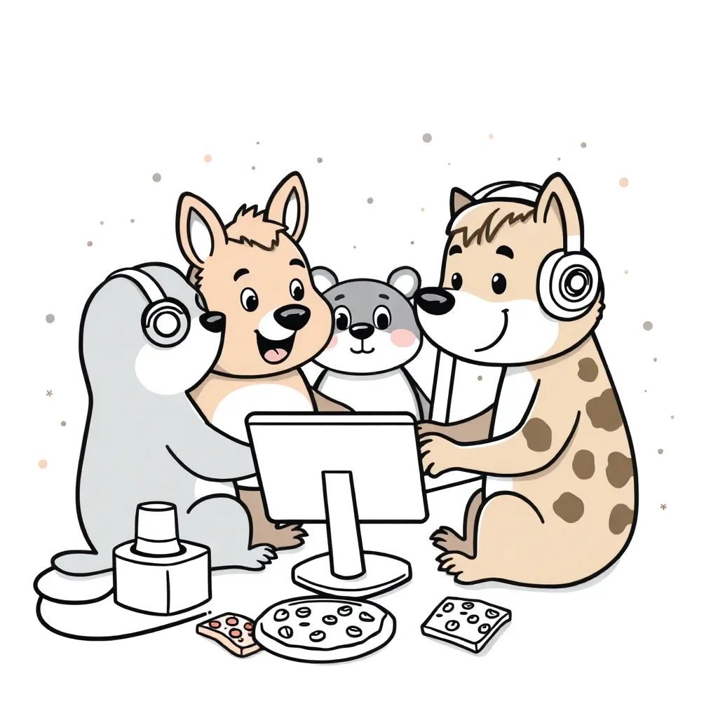 Shaun Schaap Technologie Cartoon Boerderij coloring page for children