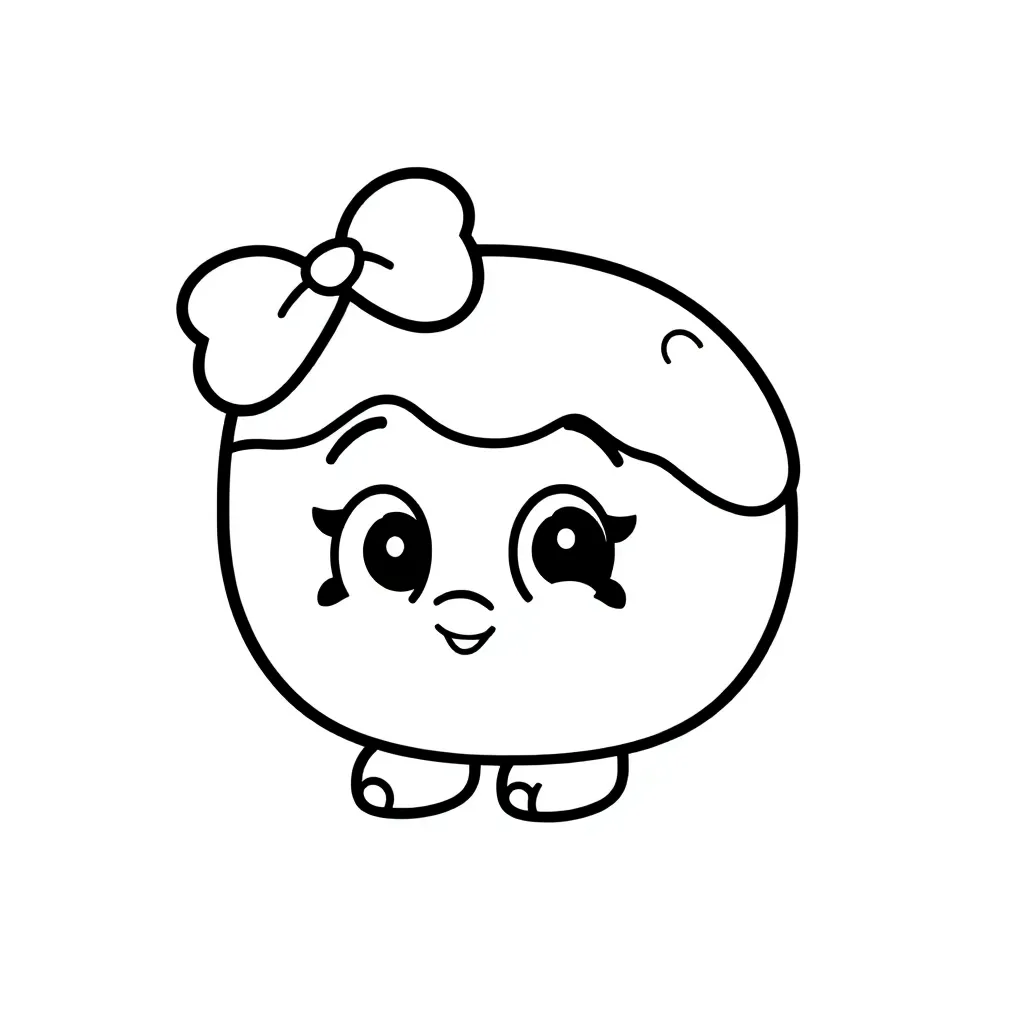 Shopkins Speelgoed Winkel Verzamelen Poppetjes coloring page for children