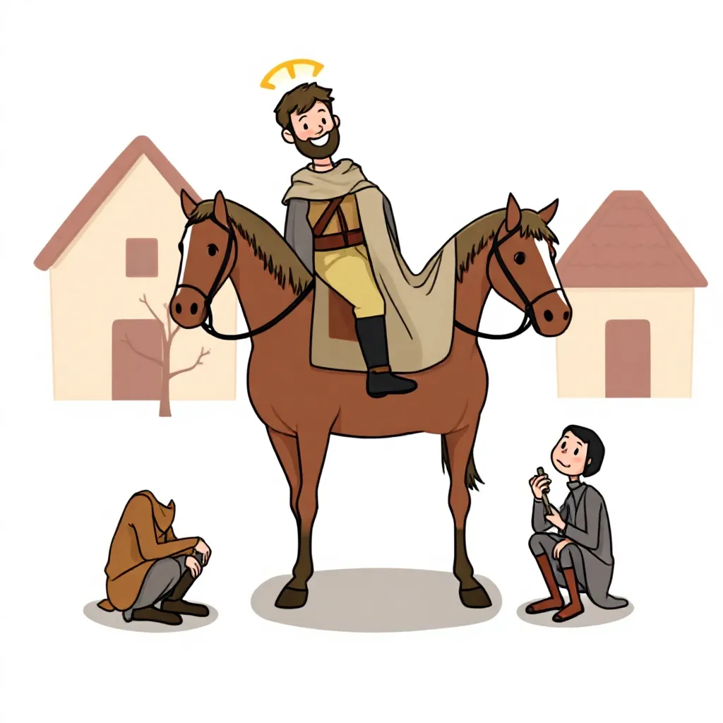 sint maarten coloring page for children