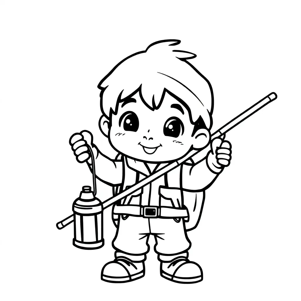 Sint Maarten Lantaarn Feestelijk Kind Herfstkleuren Culturele Traditie coloring page for children