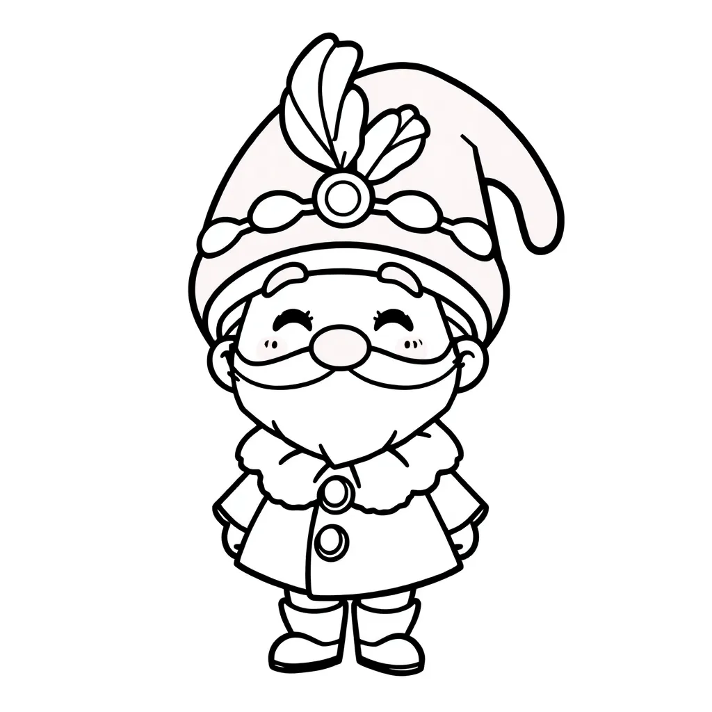 Sinterklaas Feestelijk Traditioneel Creatief Educatief coloring page for children