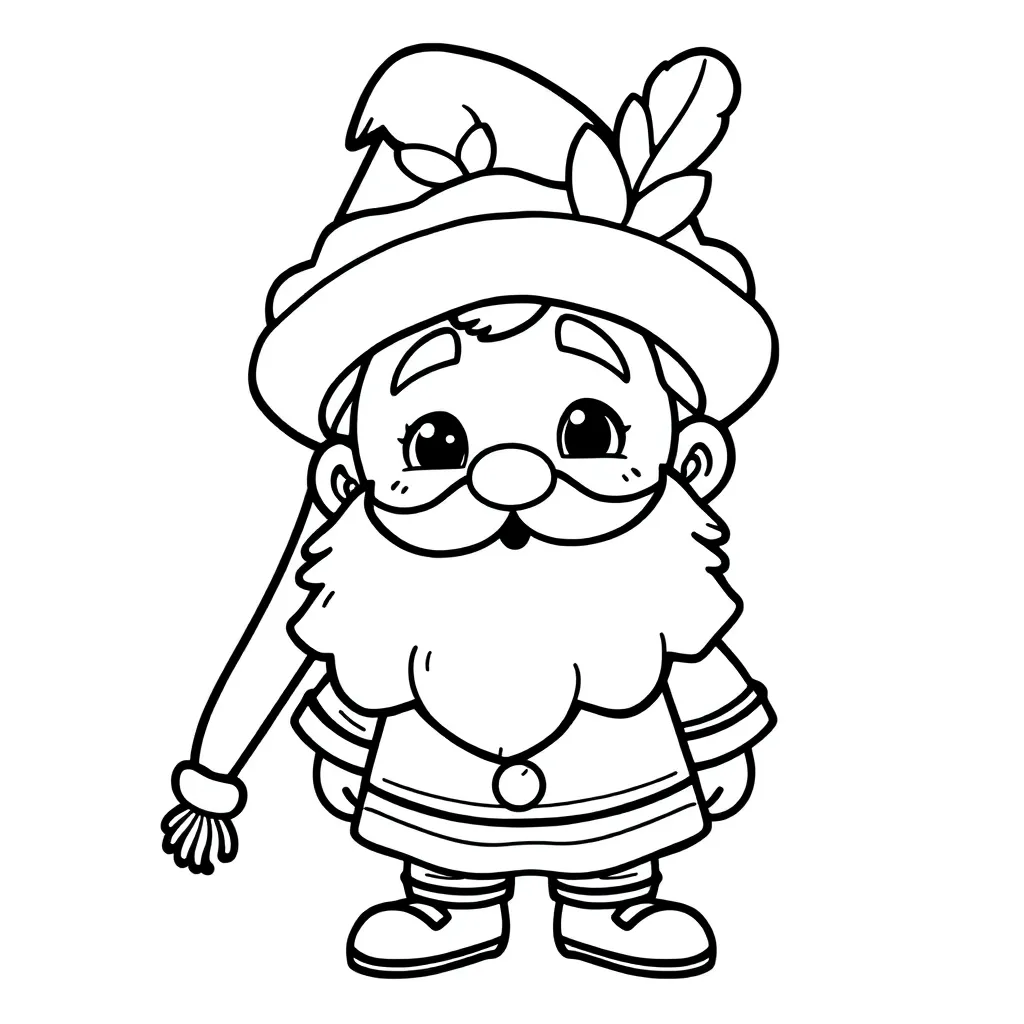 Sinterklaas Pieten Feestelijk Traditie Kinderen coloring page for children