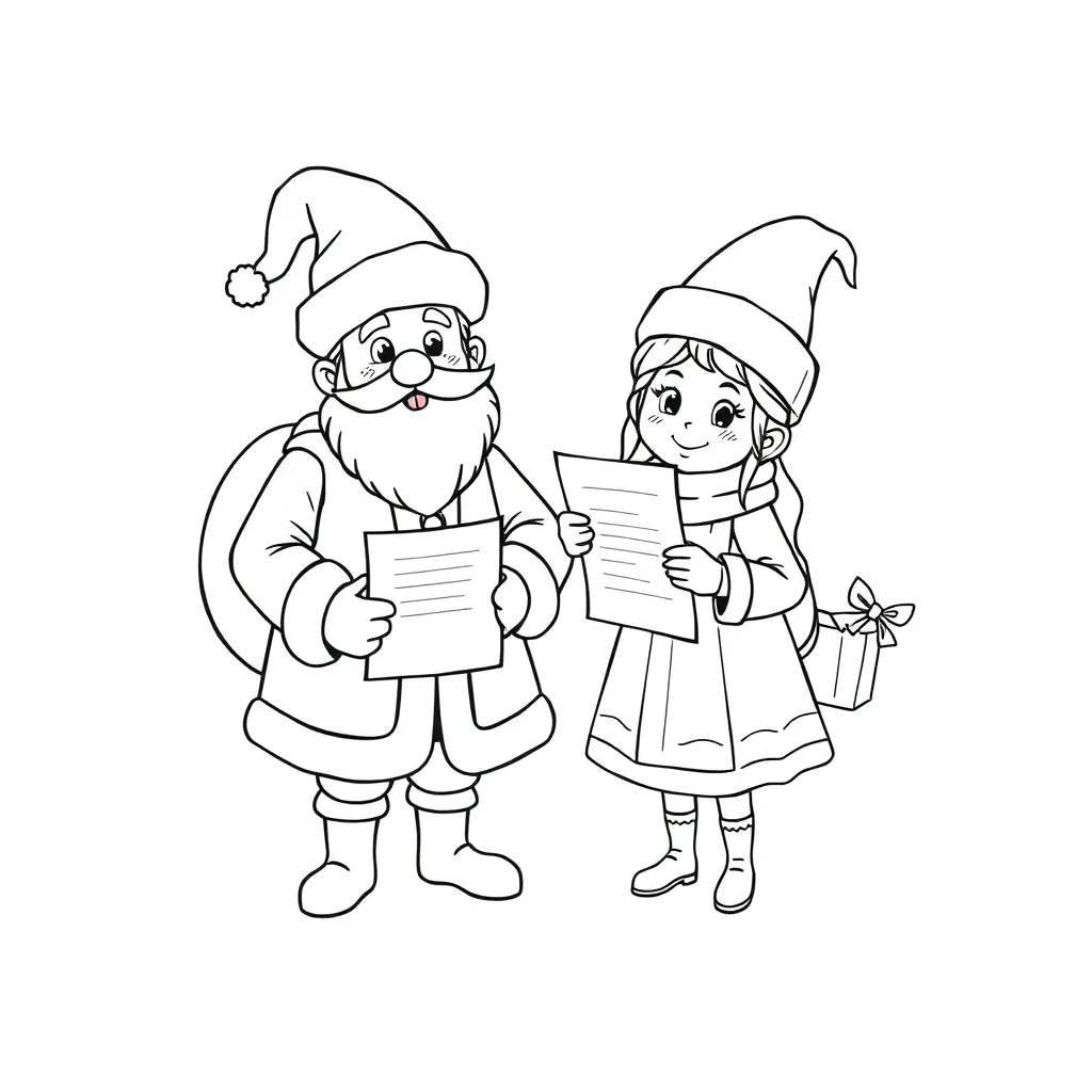 Sinterklaas Zwarte Piet Feestelijk Traditioneel Kinderen coloring page for children