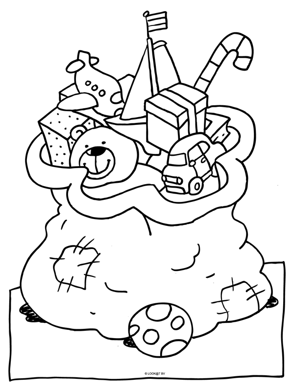 Sinterklaas15 coloring page for children
