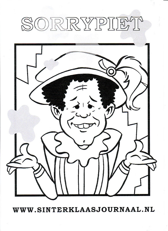 Sinterklaasjournaal Kleurplaat_03 coloring page for children