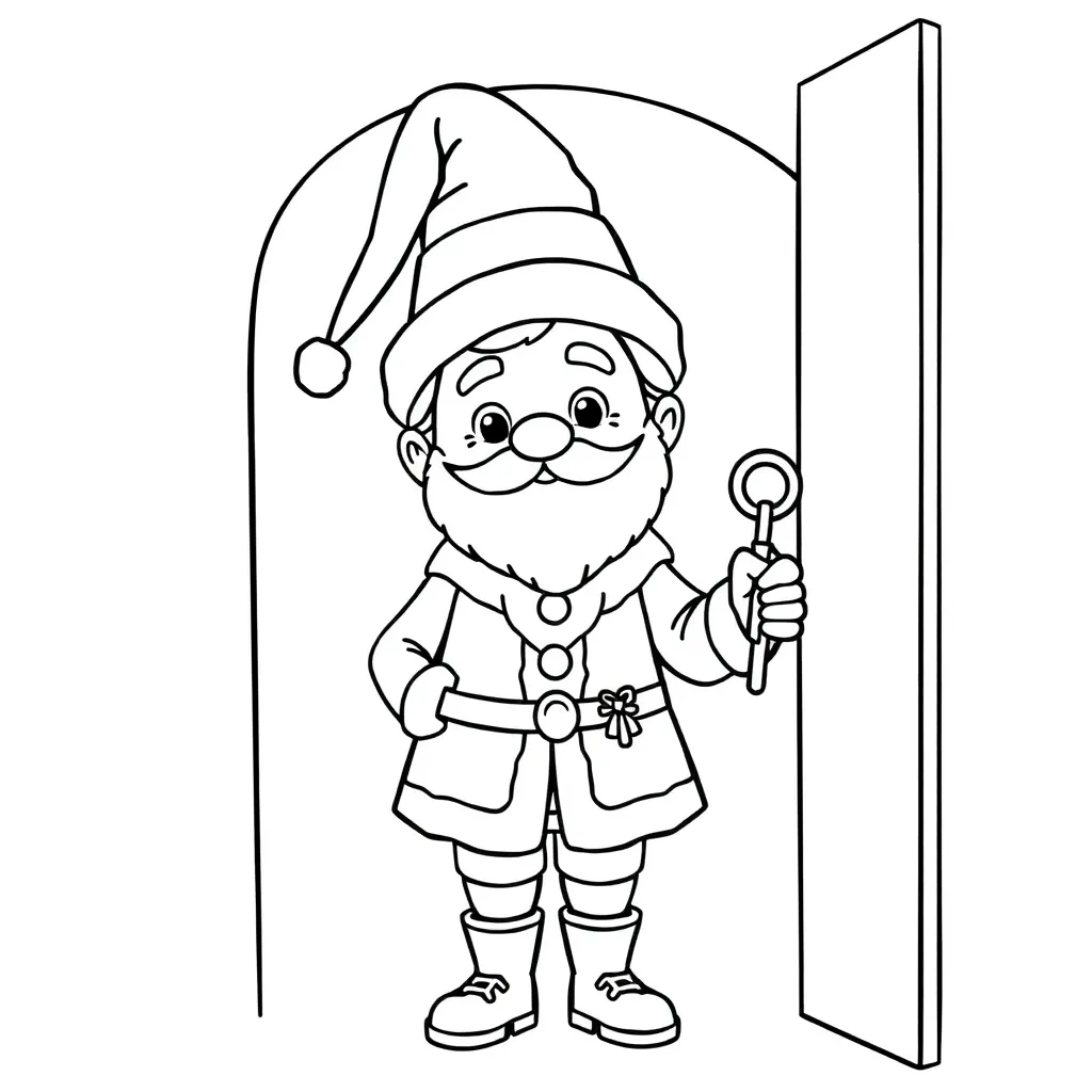 Feuille de coloriage pour enfants