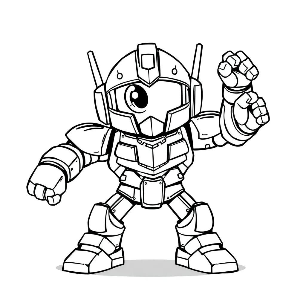 Plantilla para colorear para niños