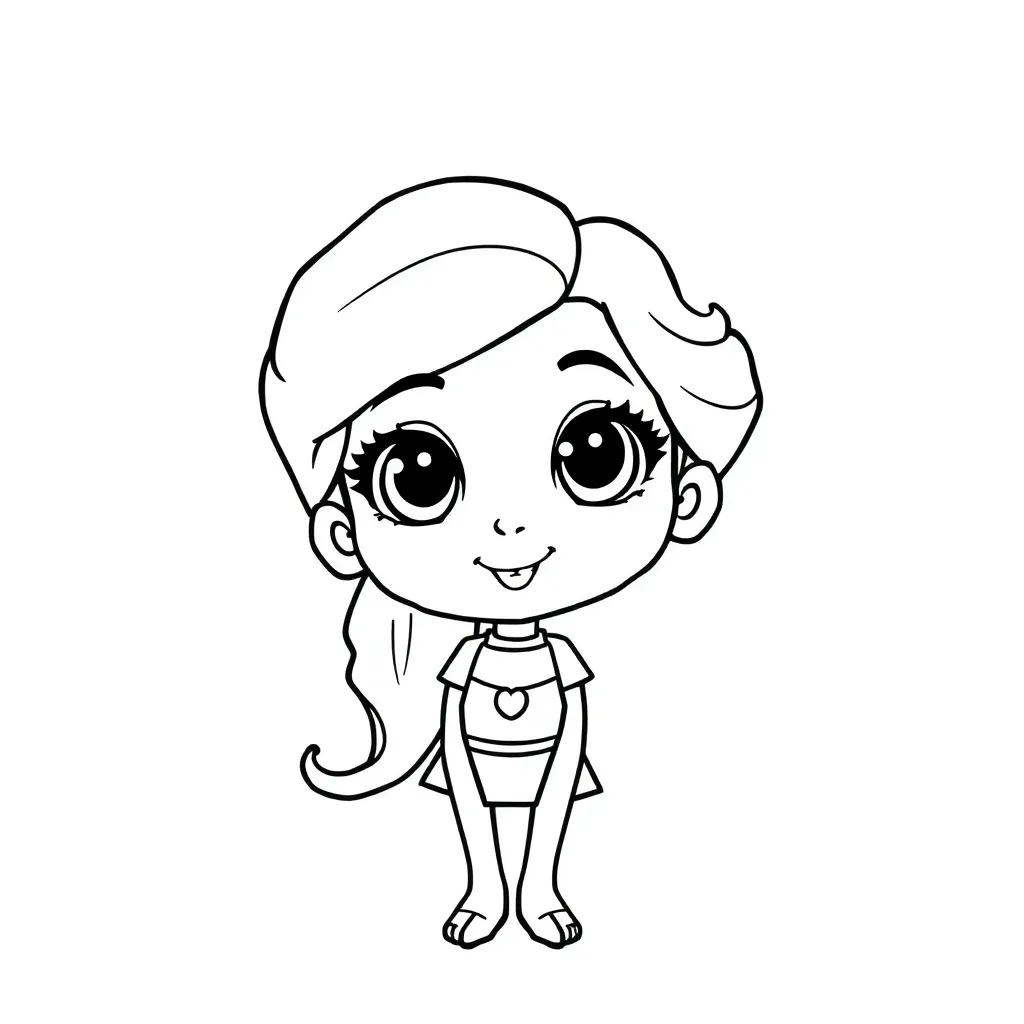 Sofia Prinses Tekenfilm Creatief Kindvriendelijk coloring page for children