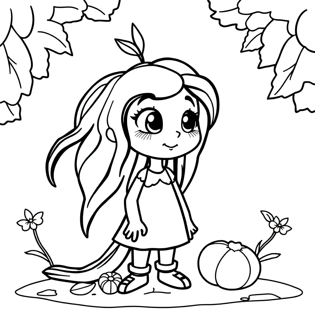 Plantilla para colorear para niños