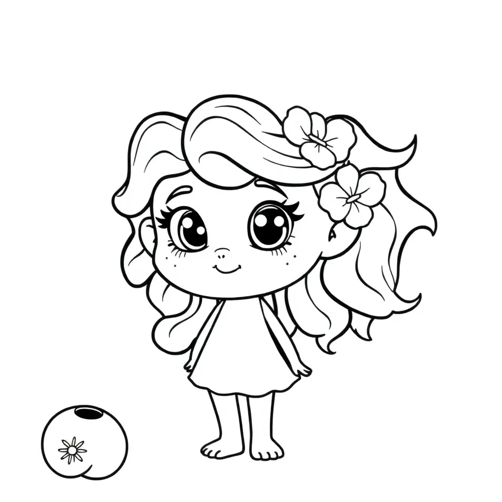 Plantilla para colorear para niños