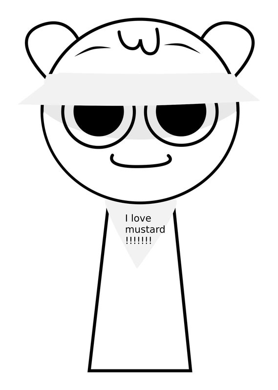 Sprunki Mard coloring page for children