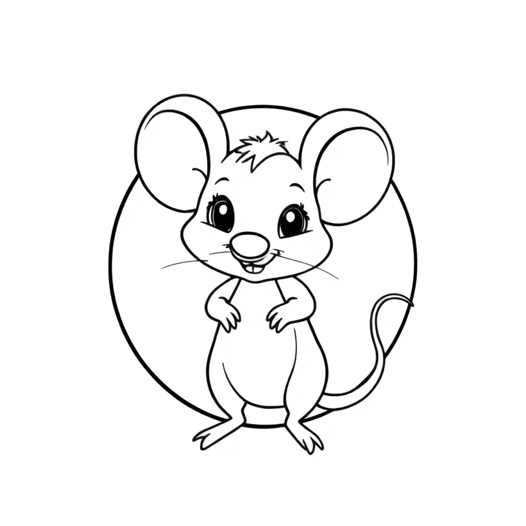 Plantilla para colorear para niños