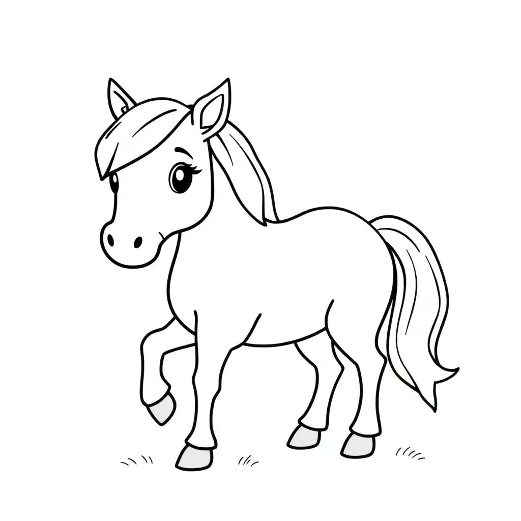 Star Stable Paarden Avontuur Rijden coloring page for children