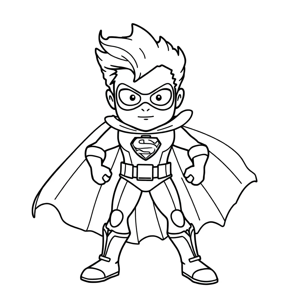 Superhelden Marvel Avengers Actie Creatief coloring page for children