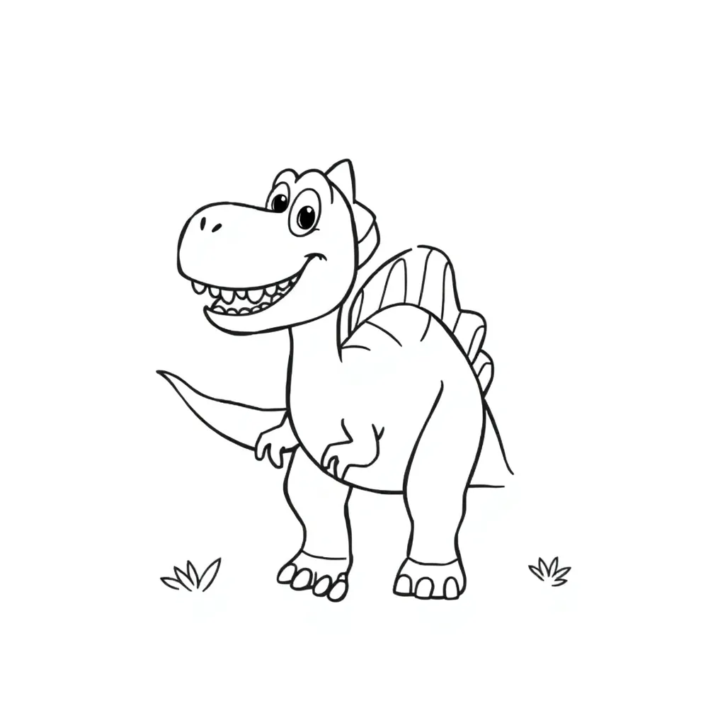 The Good Dinosaur Pixar Avontuur Kinderen Tekenen coloring page for children