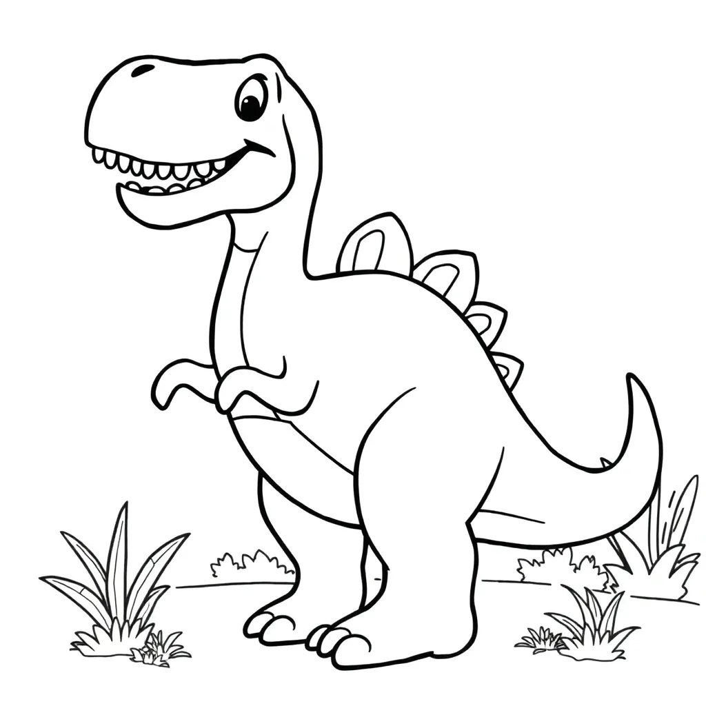 The Good Dinosaur Pixar Avontuur Kinderen Tekenen coloring page for children