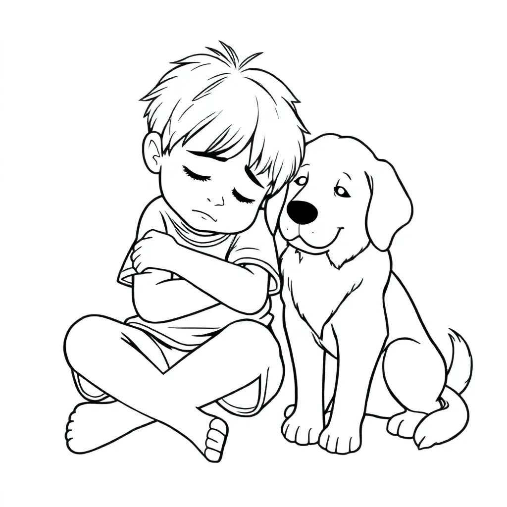 Troost coloring page for children