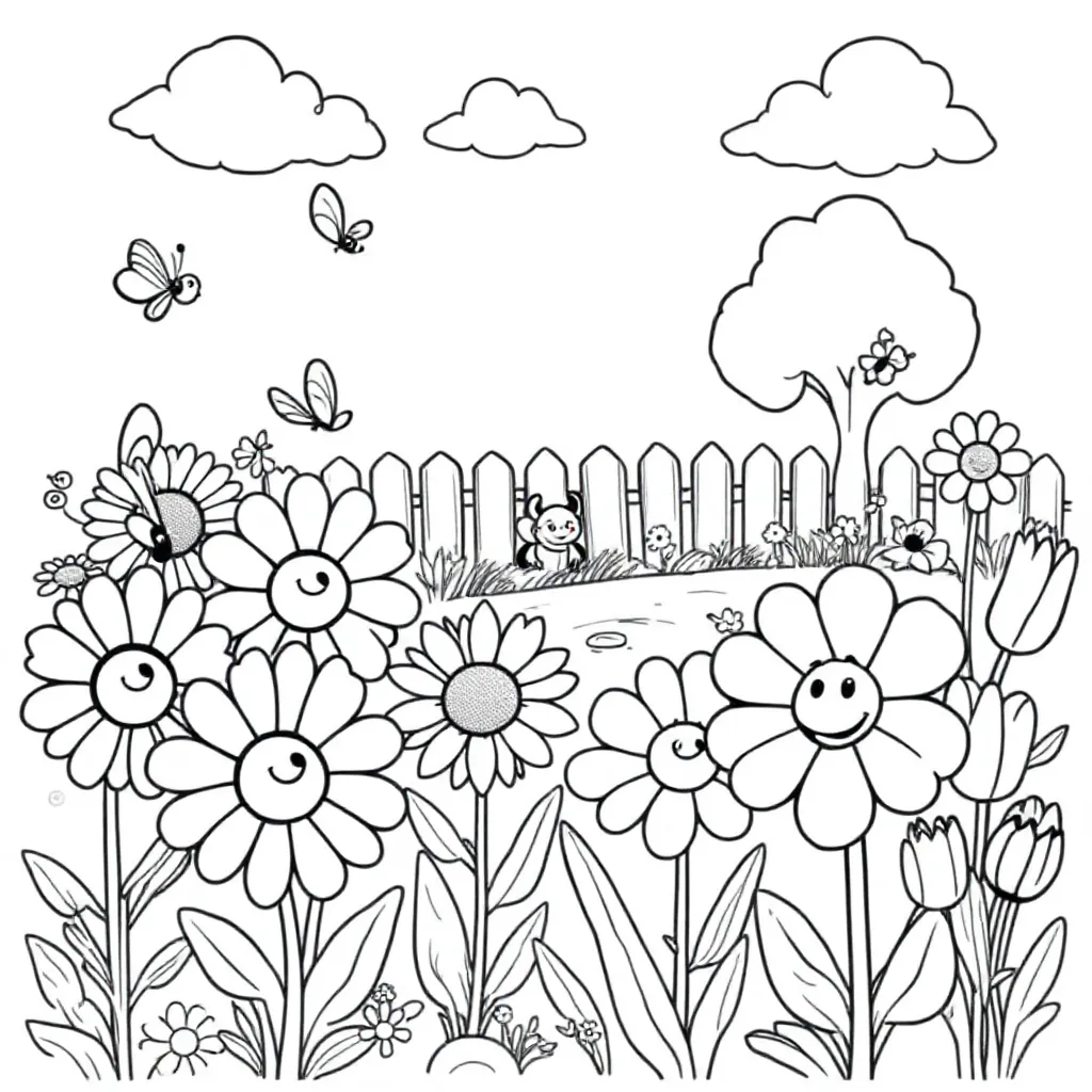 Feuille de coloriage pour enfants